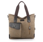 New Women Canvas Handbag Shoulder Bag Fashion Casual Messenger Bag Shopper Bag