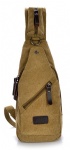 YH-1254 Men's Canvas Messenger Shoulder Travel Hiking Bag Backpack